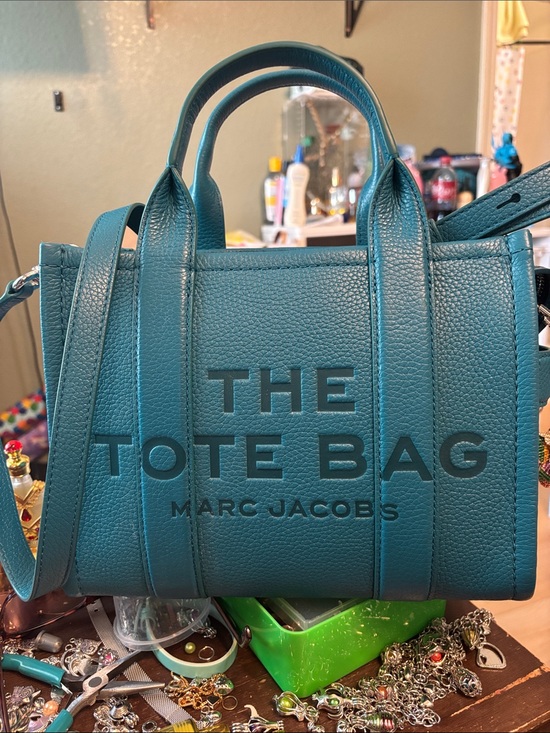 Marc Jacobs Handbags - Marc Jacobs The Tote Bag in Teal Small